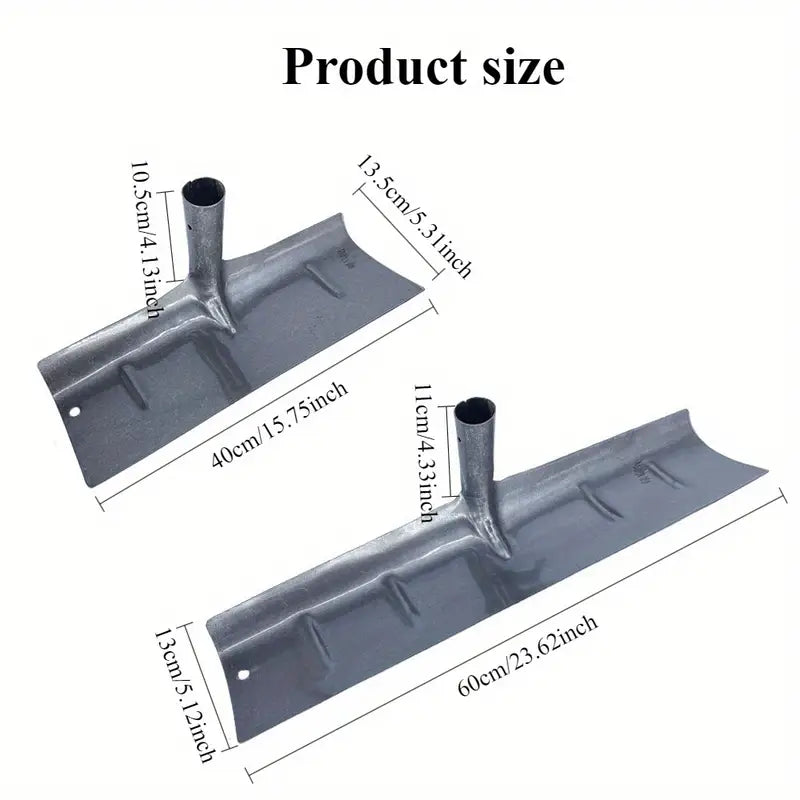Grande Pelle Grattoir en Acier Robuste