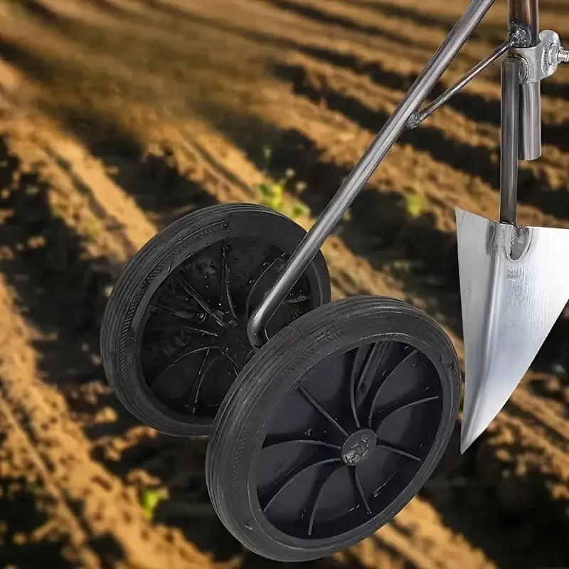 Outil de Plantation Manuel à Deux Roues – Précision et Confort pour vos Travaux Agricoles