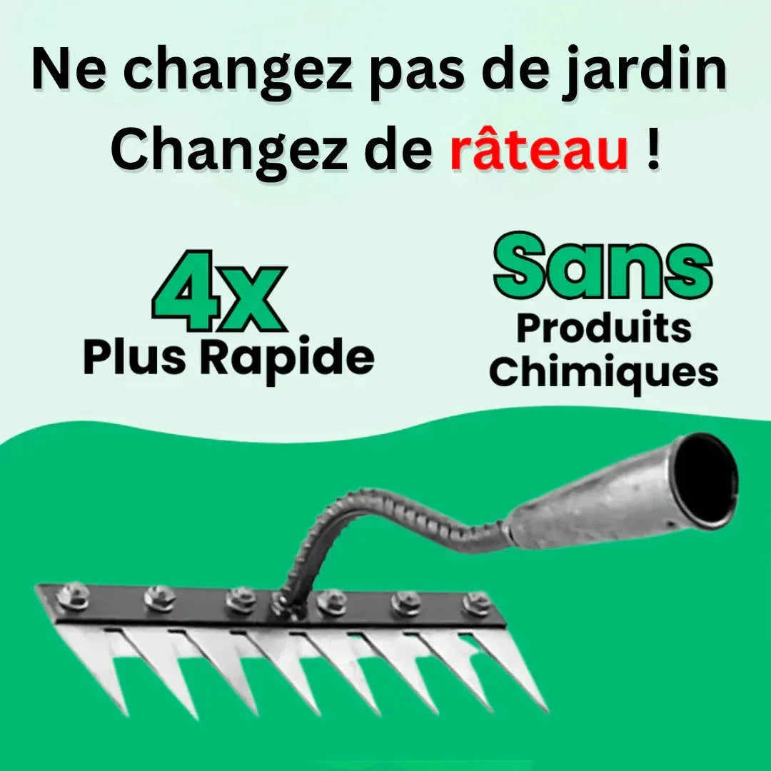 Râteau Désherbant Ultra-Efficace Renforcé