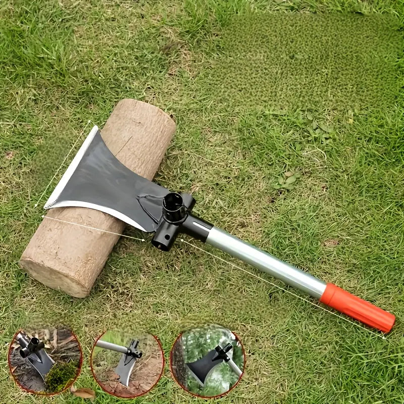 Hache, Pelle et Pioche Multifonctions pour Creuser, Couper et Camper