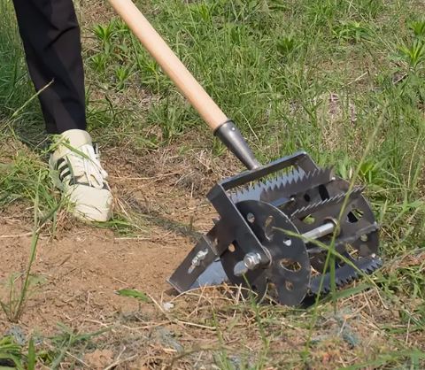 Désherbeuse et Cultivateur à Main – Métal Renforcé & Design Ergonomique