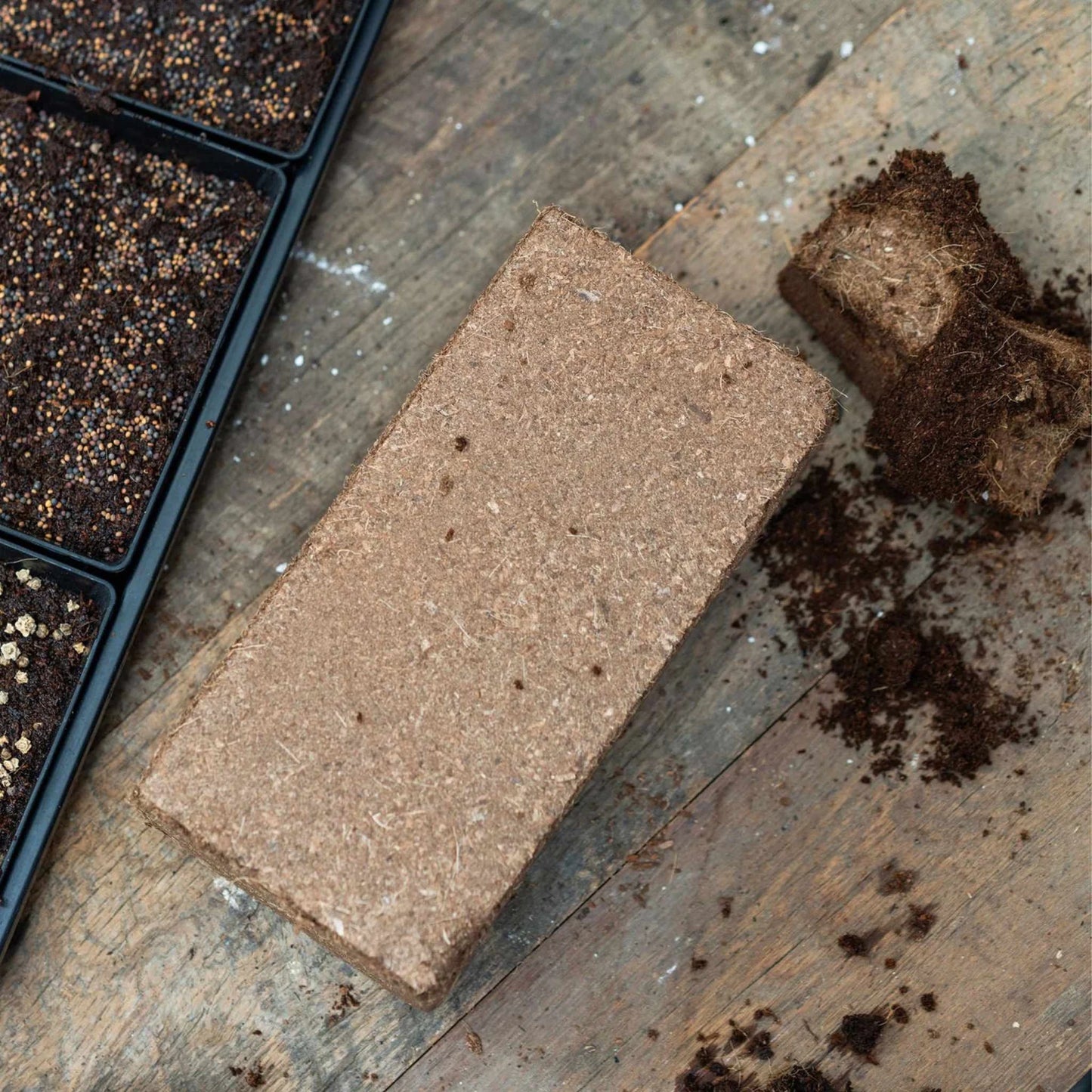 Pack 4 Brique de Fibre de Coco