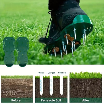 Chaussures Aérateurs de Gazon