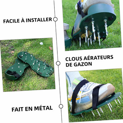 Chaussures Aérateurs de Gazon