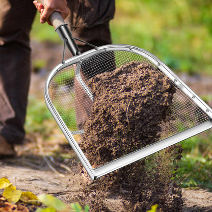 Pelle de jardin pour tamiser