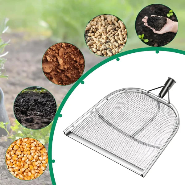 Pelle de jardin pour tamiser