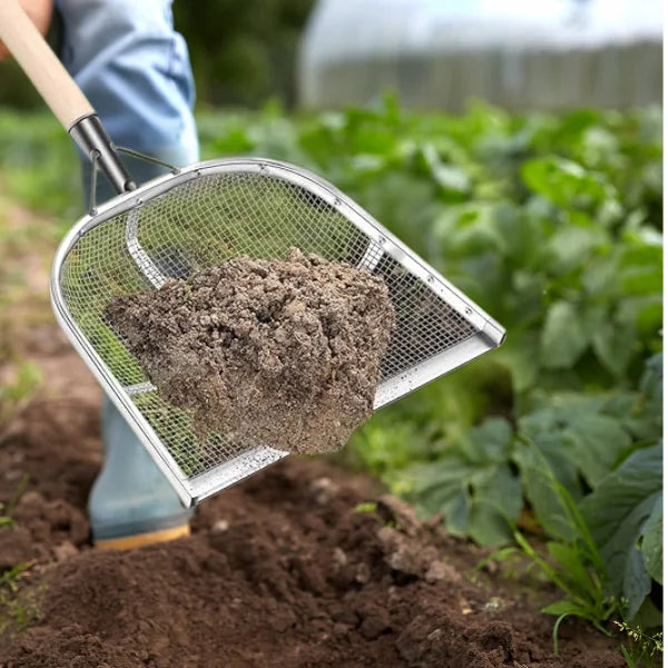 Pelle de jardin pour tamiser