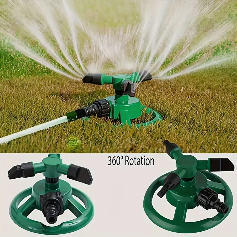 Arroseur Rotatif 360° En Plastique Durable – Système D’irrigation Facile Et Économique