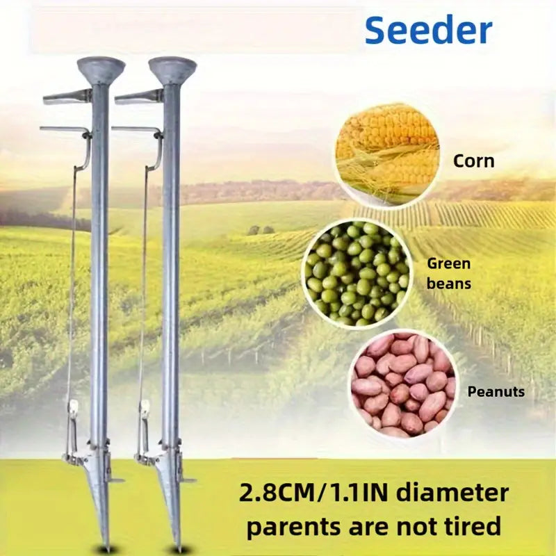 موزع بذور الحدائق المعدني قل وداعا للإنحناء
