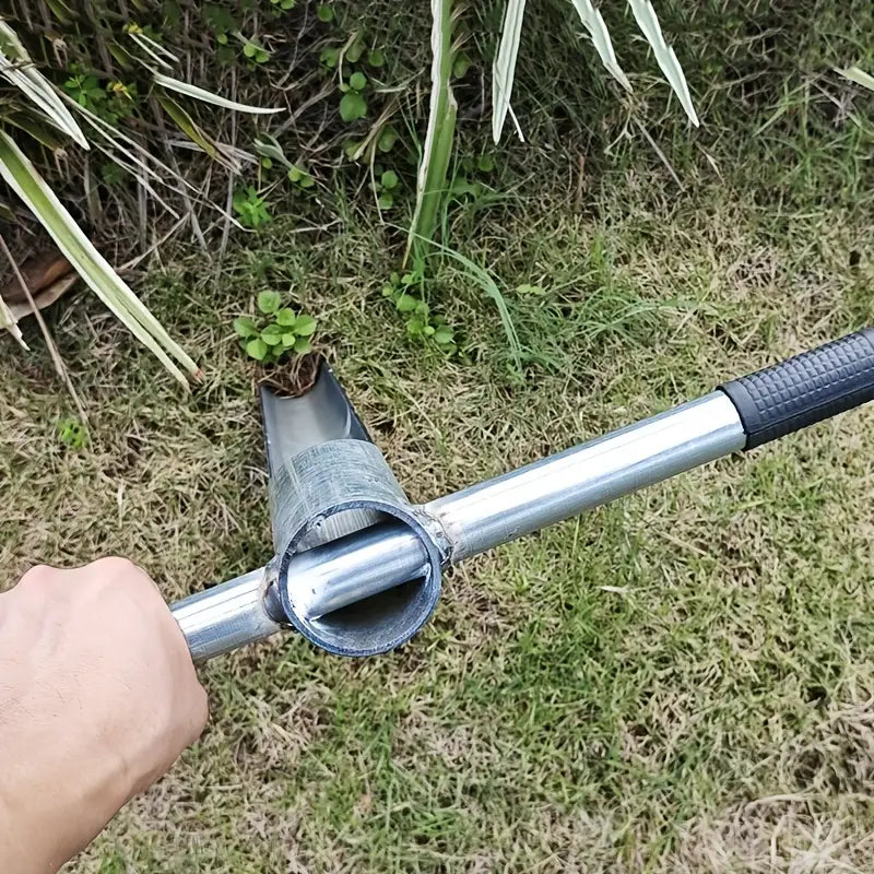 Tarière Manuelle En Métal Robuste – Outil De Creusage De Sol Pour Jardinage Et Plantation